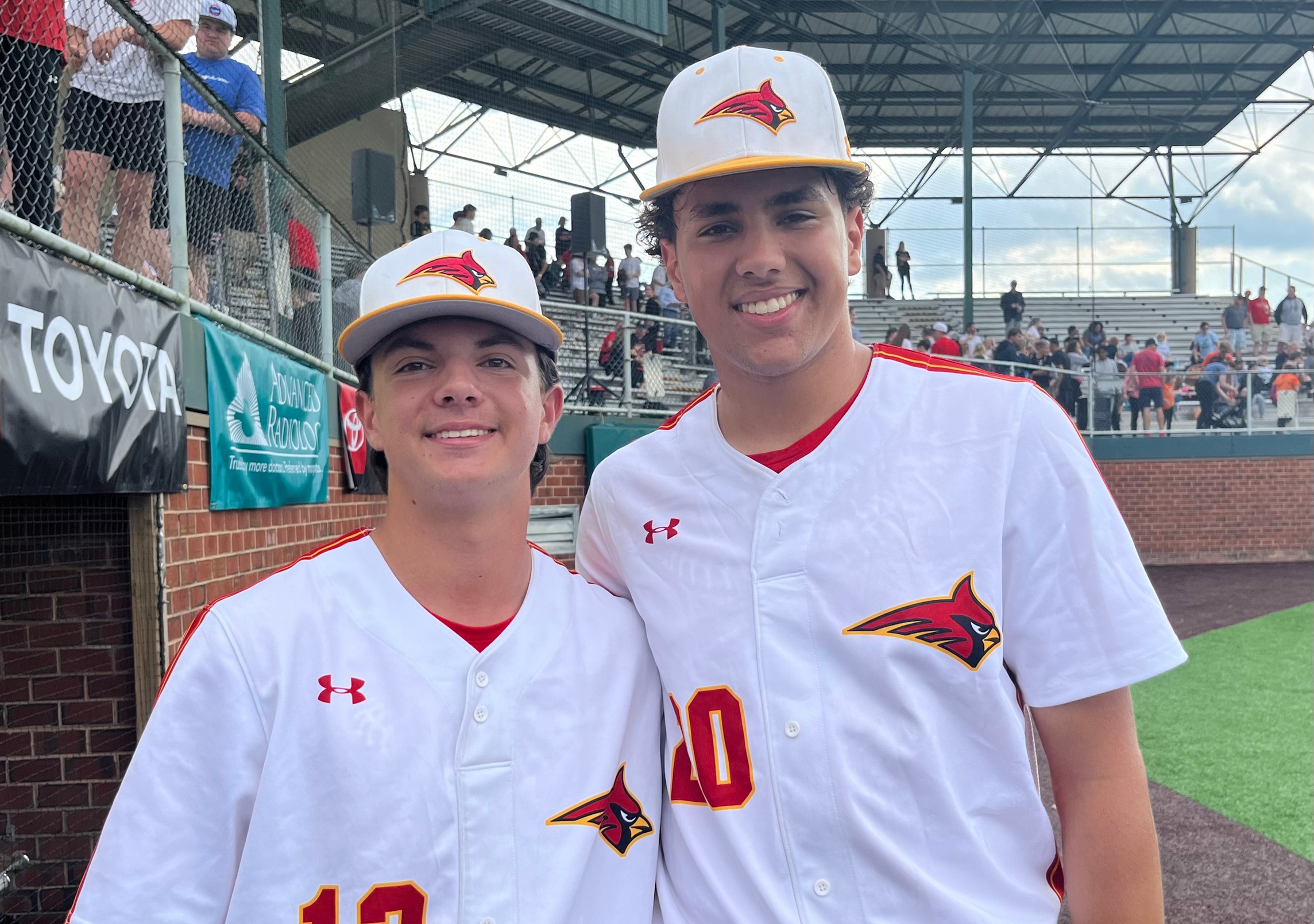 Sophomore Luke Kreiner drove in two runs and junior Nathan Rodriguez pitched five shutout innings as Calvert Hall defeated Spalding, 3-1, in game two of the MIAA A Conference baseball championship series at Joe Cannon Stadium in Anne Arundel County.